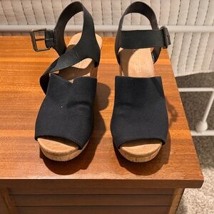 Toms Black Women's Sandals